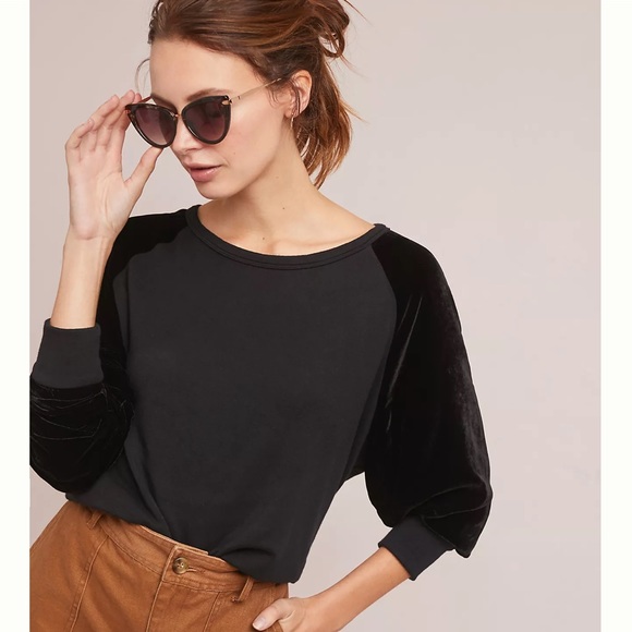 Anthropologie Velvet by Graham and Spencer Sweatshirt - Picture 2 of 3